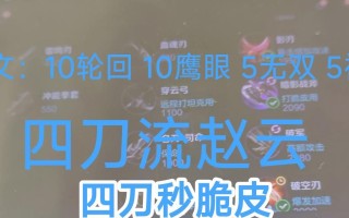 赵云开大攻略（破釜沉舟，亦步亦趋的战术必杀技）
