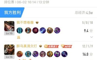 《醉马闪现关羽出装攻略》（超神必备，带你体验无敌输出！）