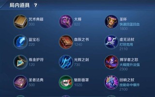 庄周攻略大揭秘！（带你探索最新庄周出装路线，一统王者峡谷！）
