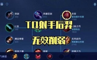 高效克制肉装！后羿出装铭文攻略大揭秘（精确选择装备，后羿在对抗肉装时如虎添翼）