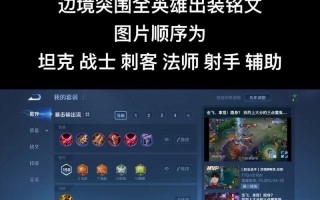 辅助兰陵王出装攻略（为你详解辅助兰陵王的出装、铭文和打法，助你成为无敌辅助大神！）