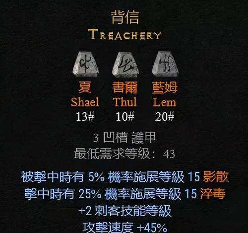 暗黑破坏2符文出装攻略（解读符文系统，带你制霸圣光大陆！）-第1张图片-游趣乐园