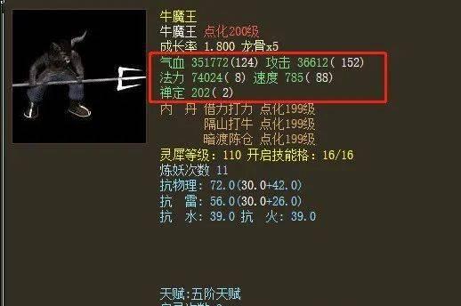 牛魔王攻装全面解析（解密牛魔王出攻装，助你成为真正的战神！）-第1张图片-游趣乐园