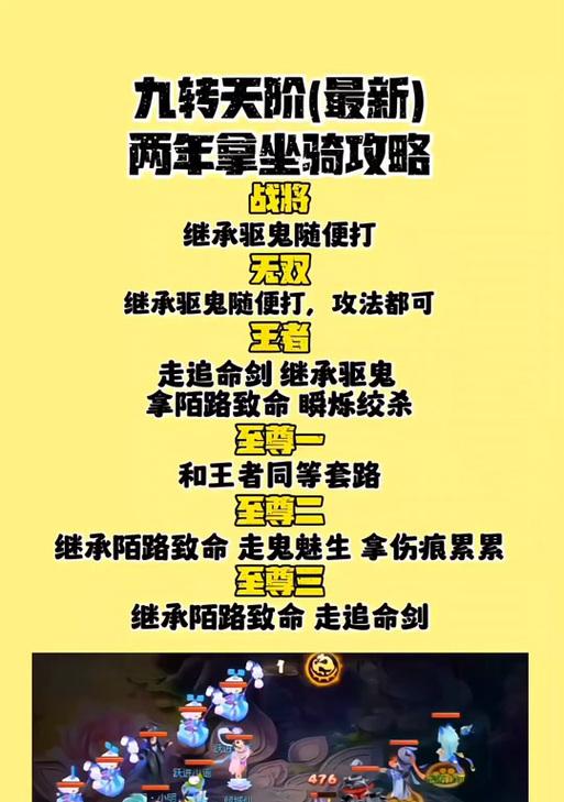 九转天阶无双攻略（发掘游戏潜力，称霸梦幻世界）-第1张图片-游趣乐园