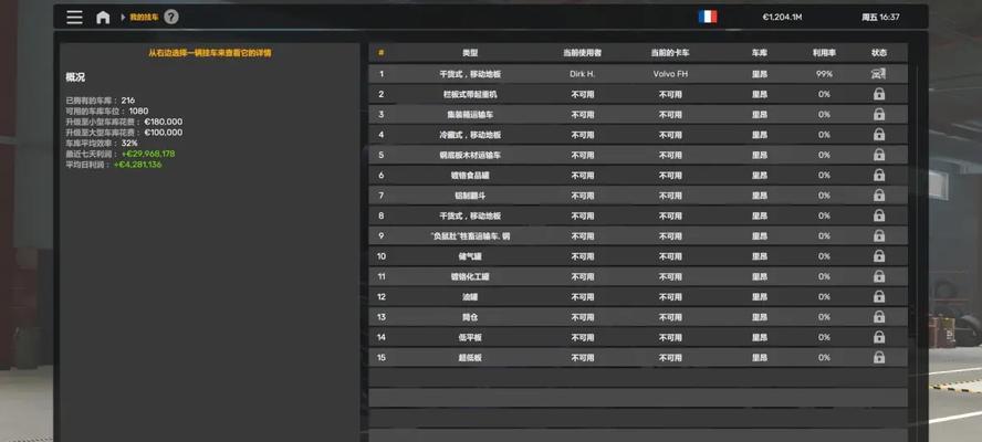 欧洲卡车1攻略-第2张图片-游趣乐园
